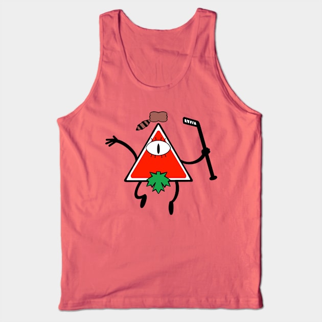 Canadian Cipher Tank Top by Francis Paquette